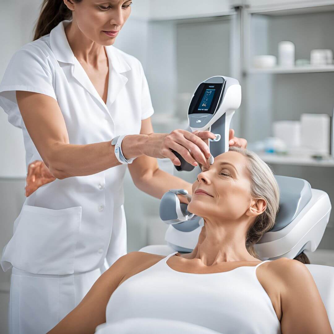 O que é o BodyMetrix e qual o valor deste exame? Imagem que exemplifica o uso do BodyMetrix por uma Nutricionista em um paciente