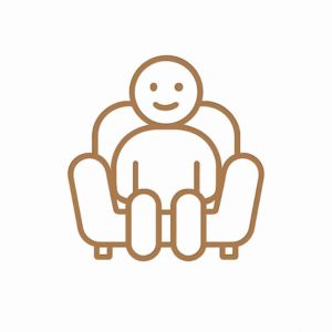 Ambiente acolhedor (ícone)