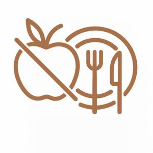 Dieta sem restrições (ícone)
