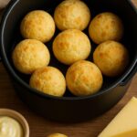 Receita de Pão de Queijo Saudável Pão de Queijo Saudável (Airfryer)