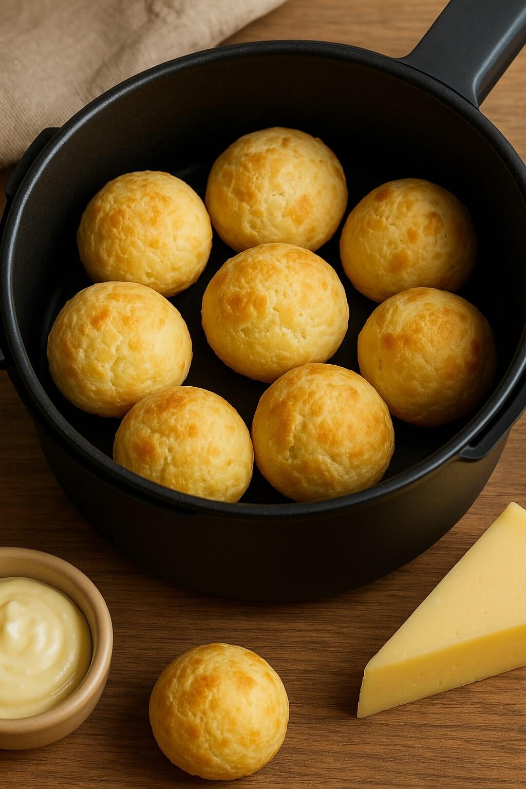 Receita de Pão de Queijo Saudável