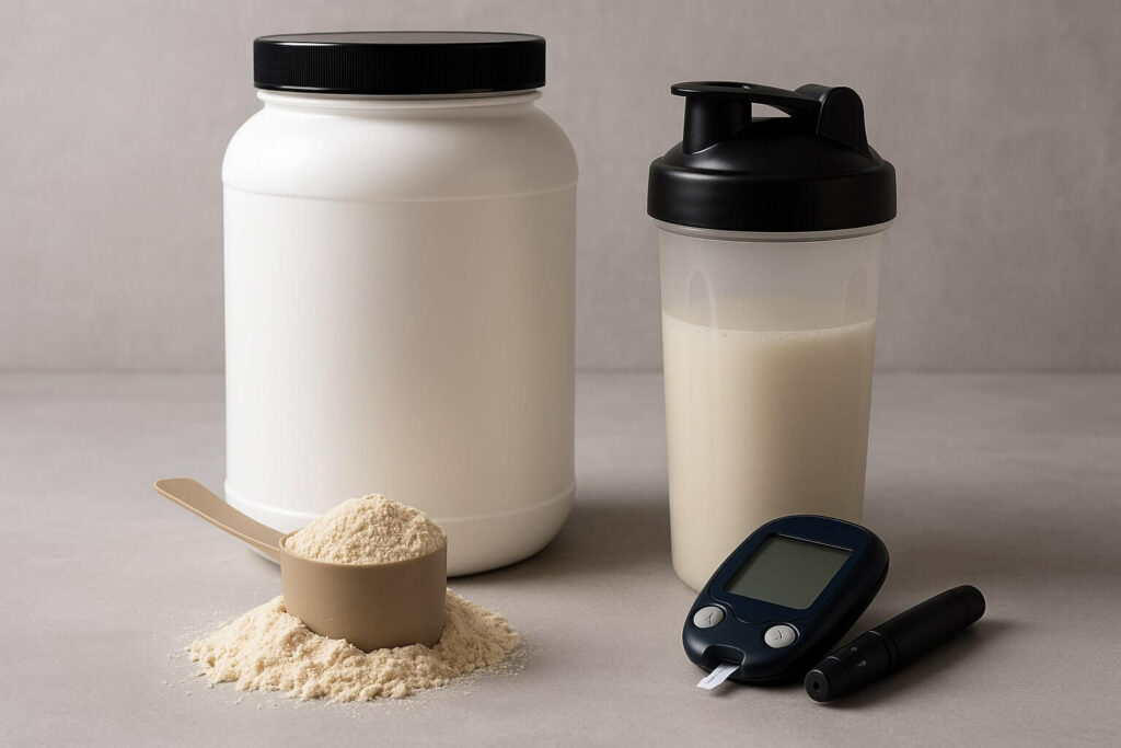 Imagem de whey protein para diabéticos