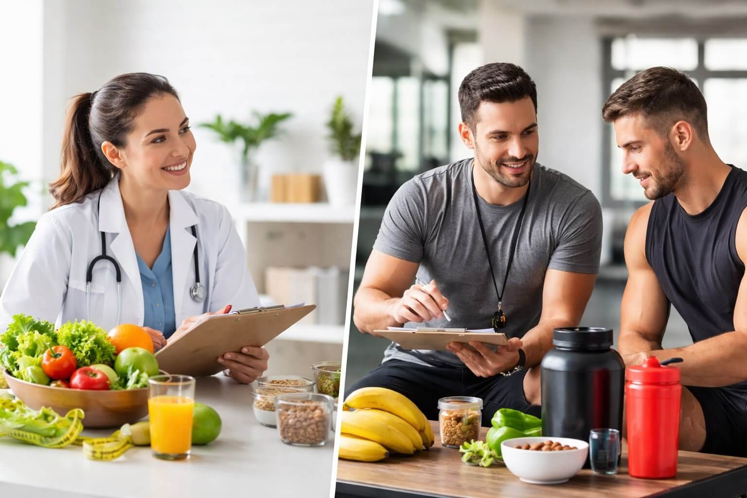 Qual a diferença entre nutricionista e nutricionista esportivo e quando procurar cada um?